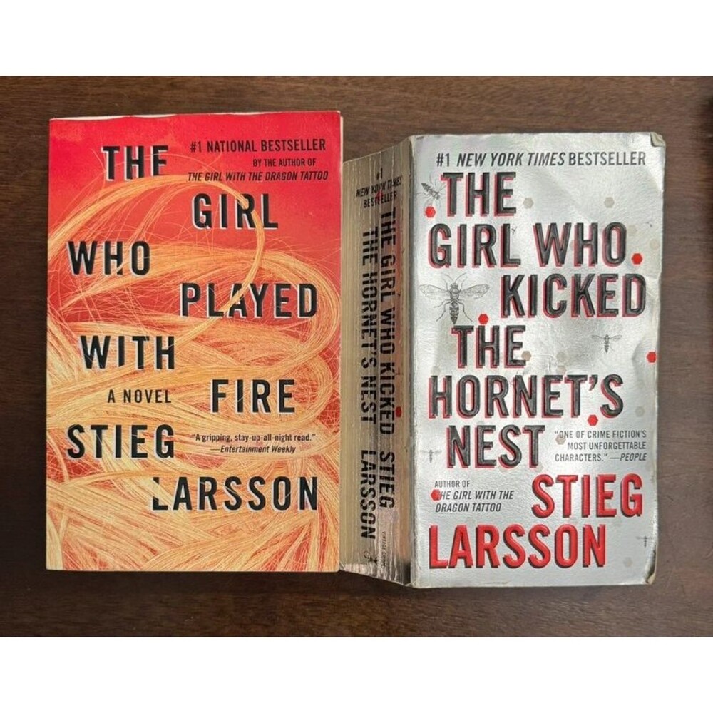 Stieg Larson ‘Millennium’ series 2 book bundle
